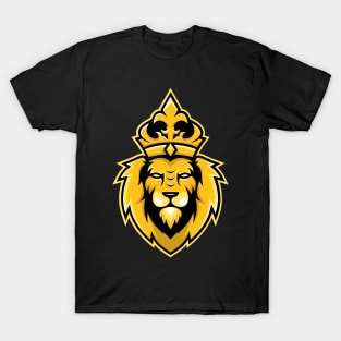 Lion king mascot design T-Shirt